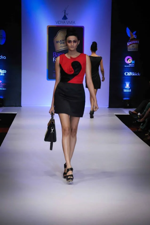 Asymmetric Wave Drape & Accessory Ensemble